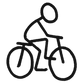 Besticktes Cycling T-Shirt / Radfahrer Shirt / Bike Lover Stickerei / Radsport Outfit / Geschenk für Sie Ihn / Sportler
