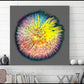 Leinwandbild Pusteblume Kunterbunt #6 Wandbild - Hochwertiger Kunstdruck Deko Wohnzimmer Canvas